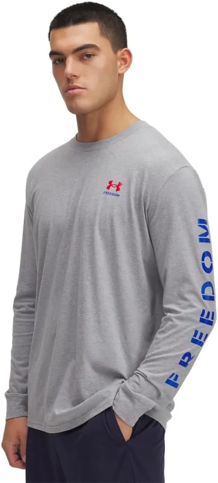 Under Armour Mens Freedom Flag Long Sleeve T Shirt