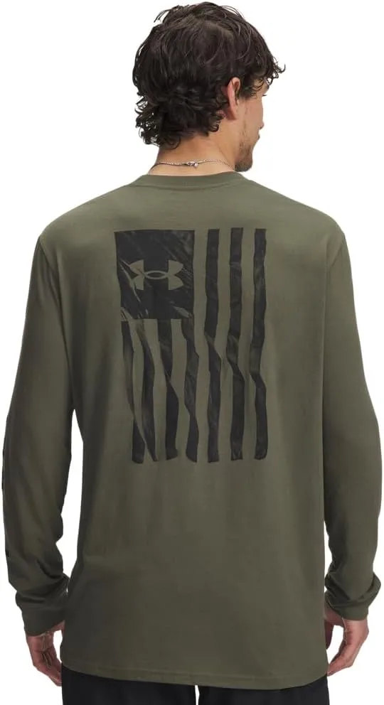 Under Armour Mens Freedom Flag Long Sleeve T Shirt