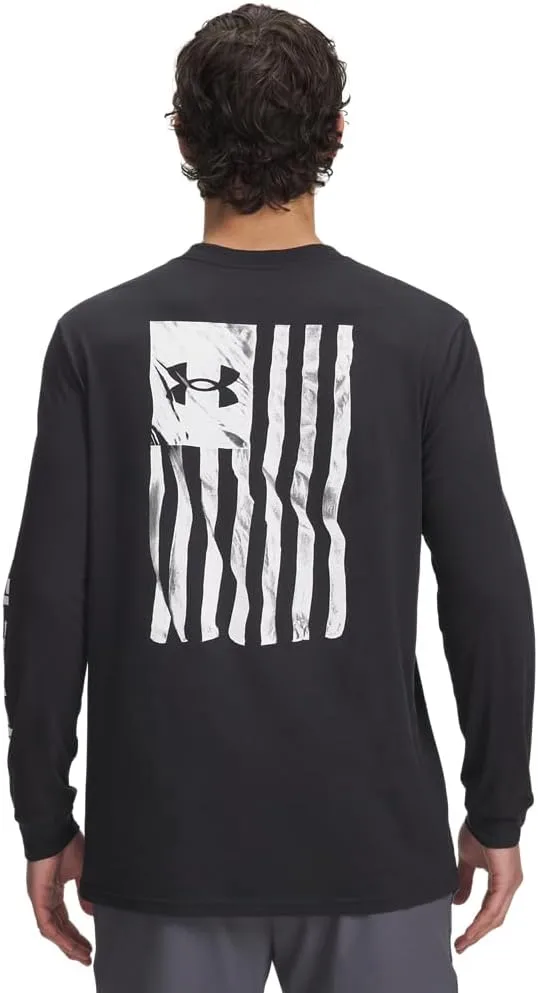 Under Armour Mens Freedom Flag Long Sleeve T Shirt