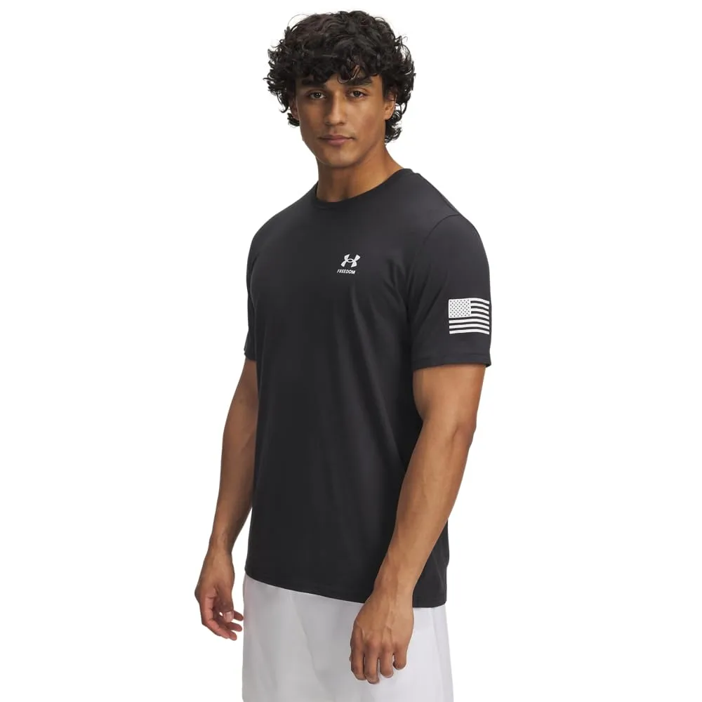 UNDER ARMOUR Men's Freedom Flag Short Sleeve T Shirt