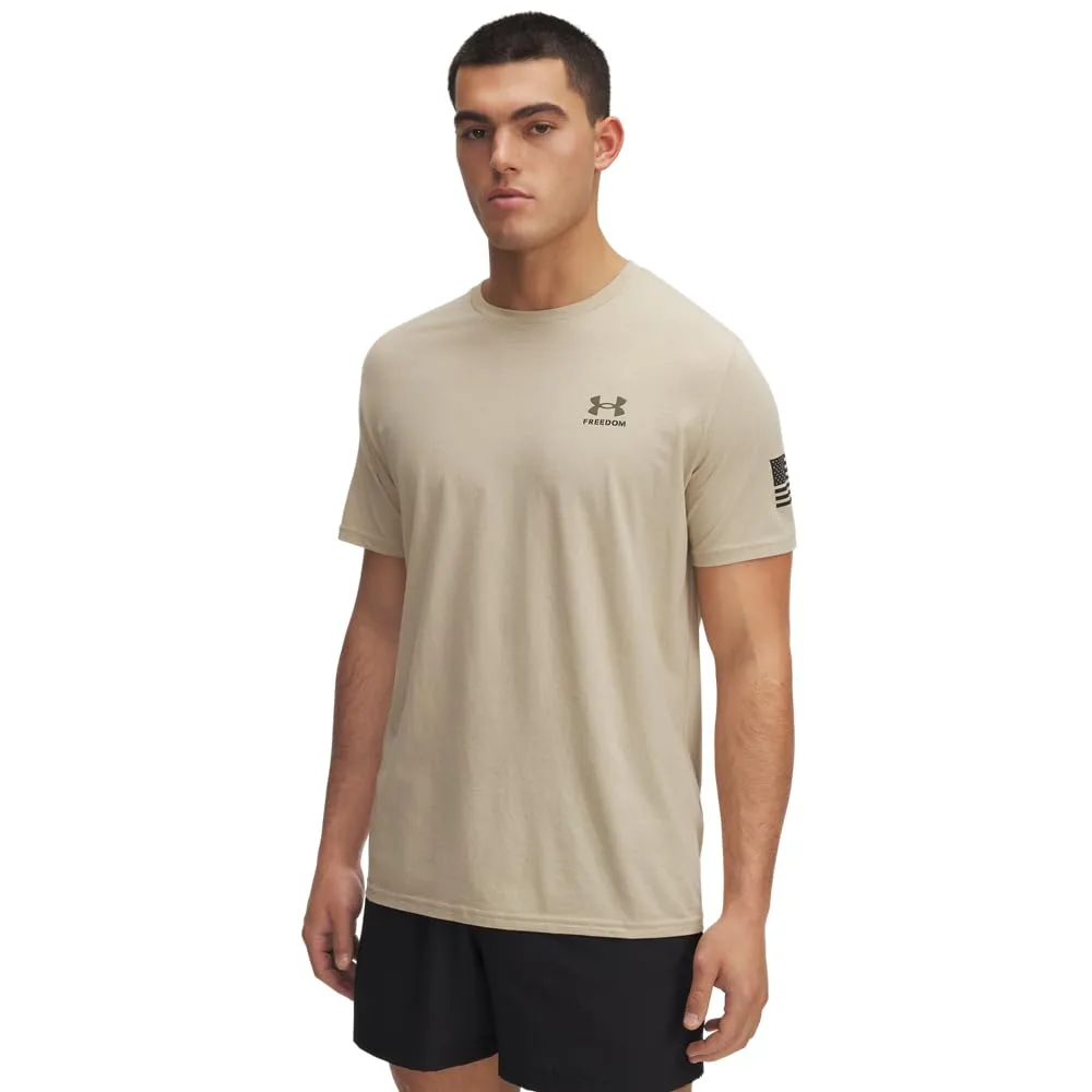 UNDER ARMOUR Men's Freedom Flag Short Sleeve T Shirt