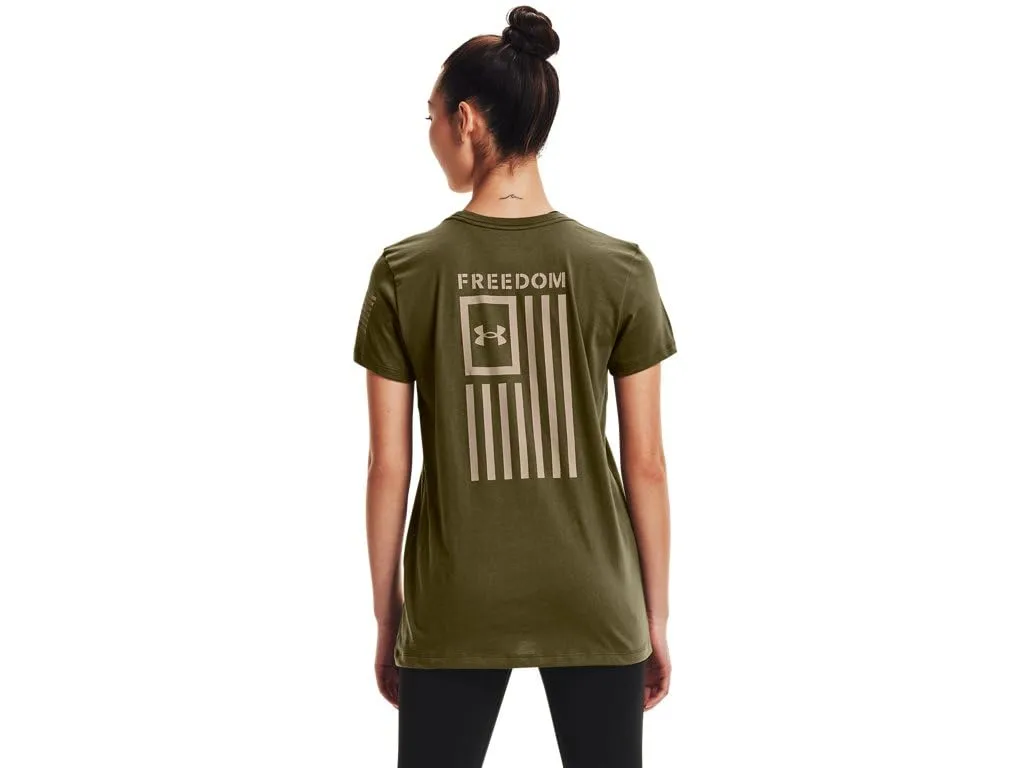 Under Armour Women's New Freedom Flag T-Shirt