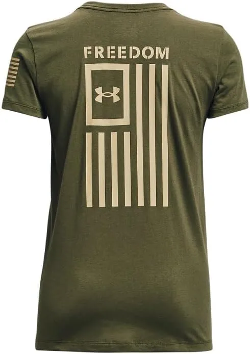 Under Armour Women's New Freedom Flag T-Shirt