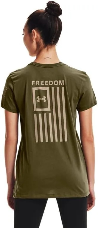 Under Armour Women's New Freedom Flag T-Shirt