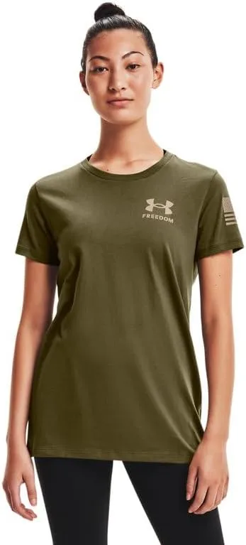 Under Armour Women's New Freedom Flag T-Shirt