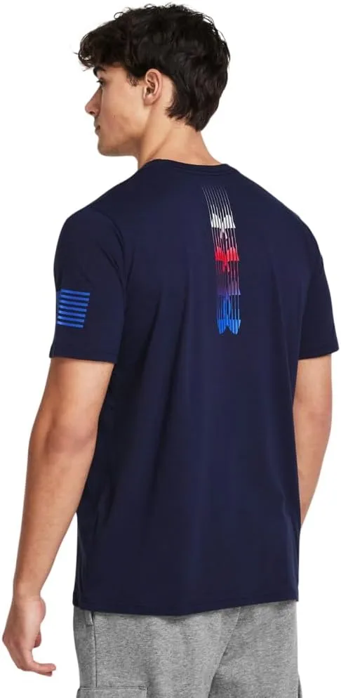 UNDER ARMOUR Mens Freedom Graphic Short Sleeve T-Shirt