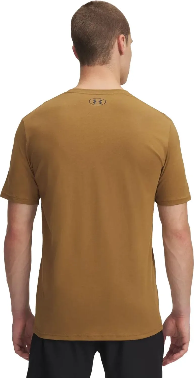 UNDER ARMOUR Men's Freedom Left Chest Short Sleeve T-Shirt