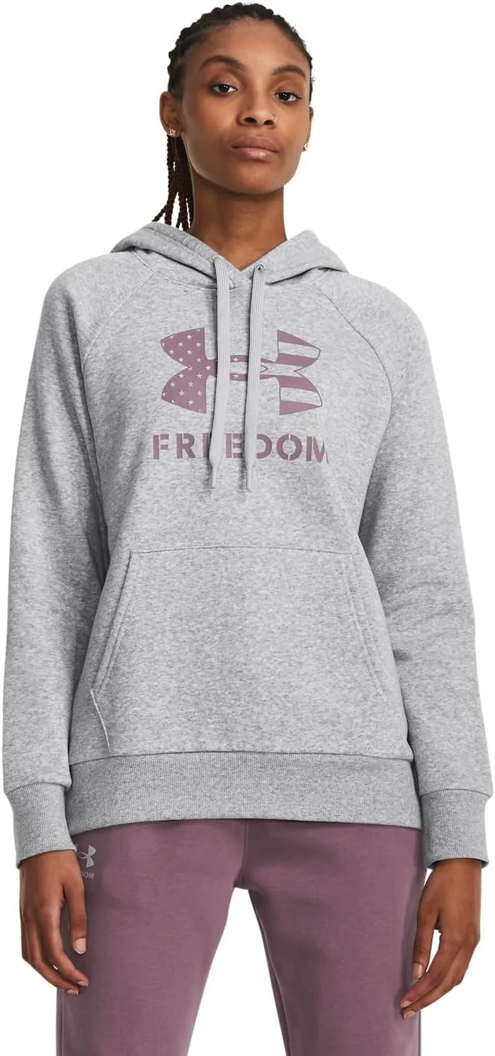 UNDER ARMOUR Women’s Freedom Rival Fleece Logo Hoodie