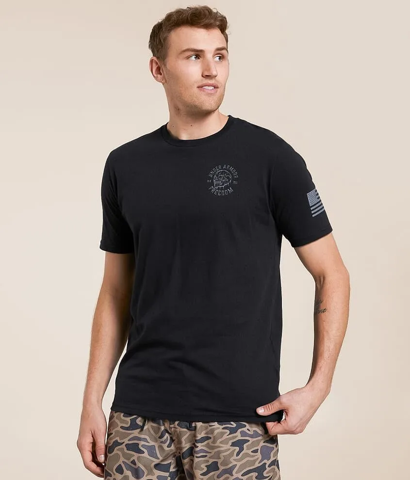 UNDER ARMOUR Freedom Skull Men's Short-Sleeve Tee
