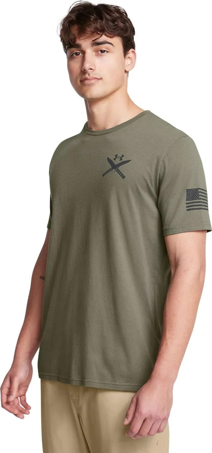 UNDER ARMOUR Men's Freedom Tac Logo T-Shirt