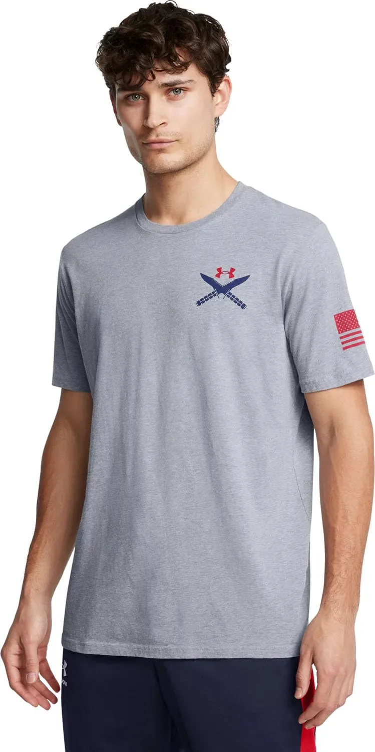UNDER ARMOUR Men's Freedom Tac Logo T-Shirt