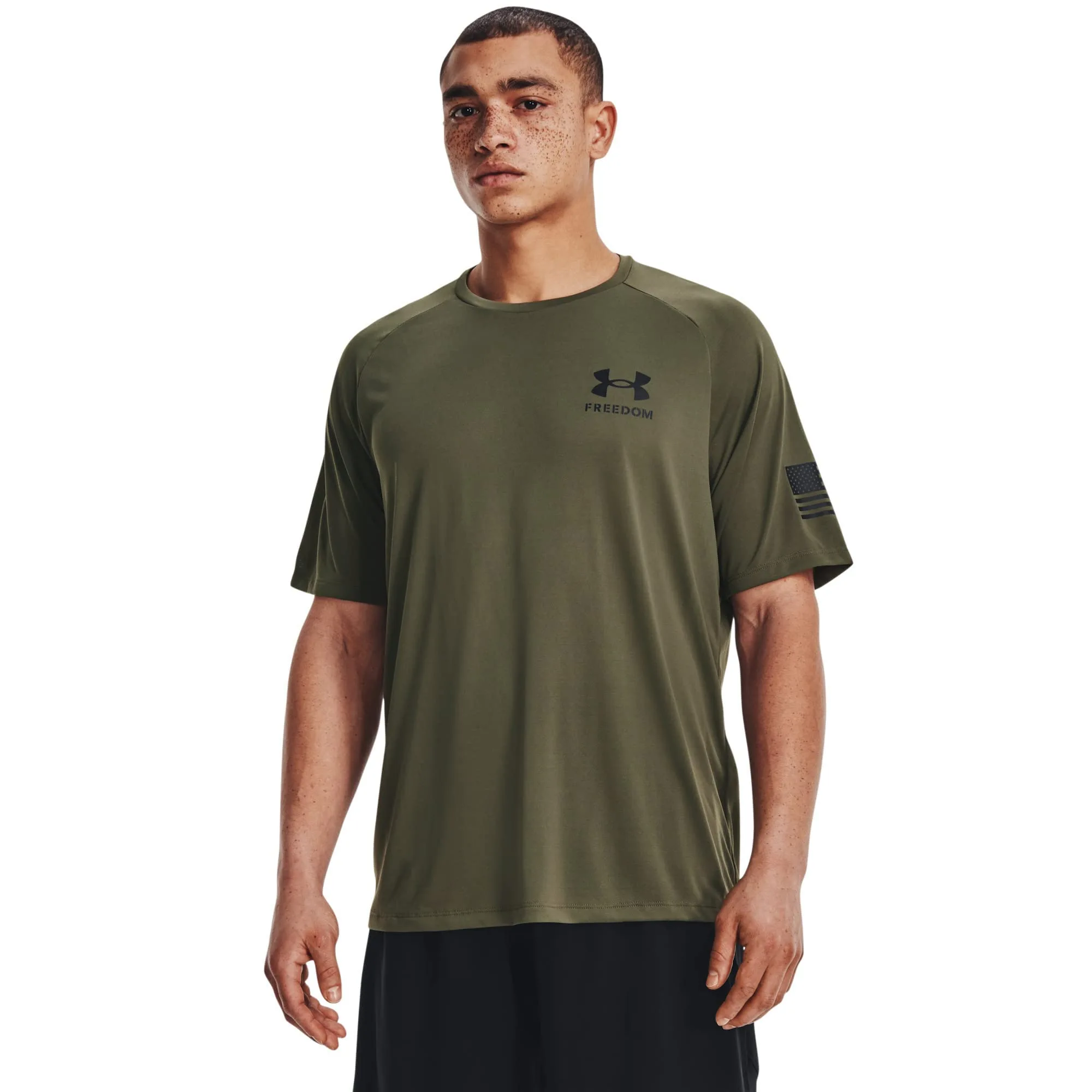 Under Armour Men's Freedom Tech Short Sleeve T-Shirt