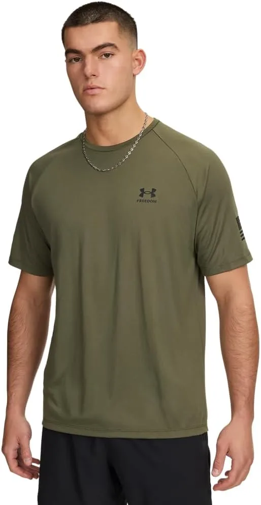 Under Armour Men's Freedom Tech Short Sleeve T Shirt