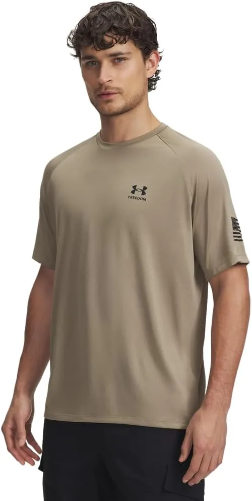 Under Armour Men's Freedom Tech Short Sleeve T Shirt
