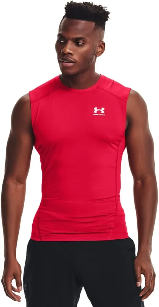 Under Armour Men's HeatGear Compression Sleeveless T-Shirt