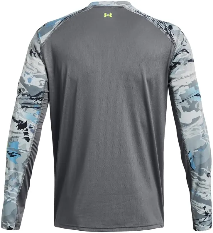 Under Armour Men's Iso-Chill Shorebreak Camo Long Sleeve