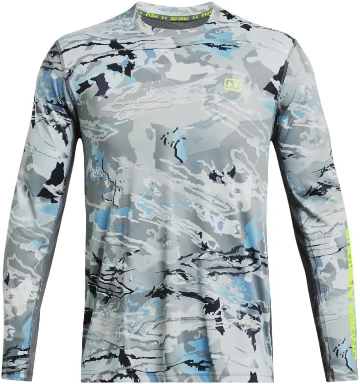 Under Armour Men's Iso-Chill Shorebreak Camo Long Sleeve