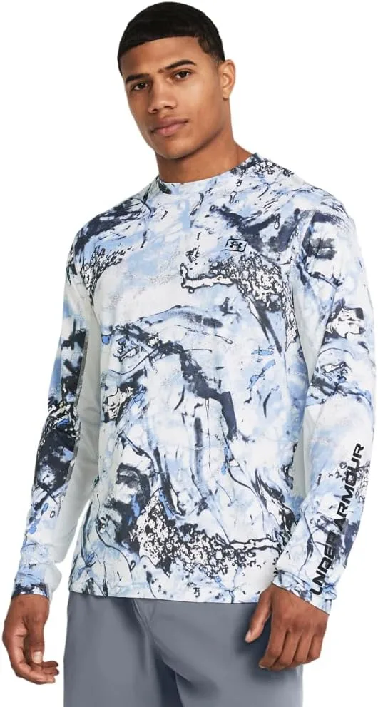 Under Armour Men's Iso-Chill Shorebreak Camo Long Sleeve