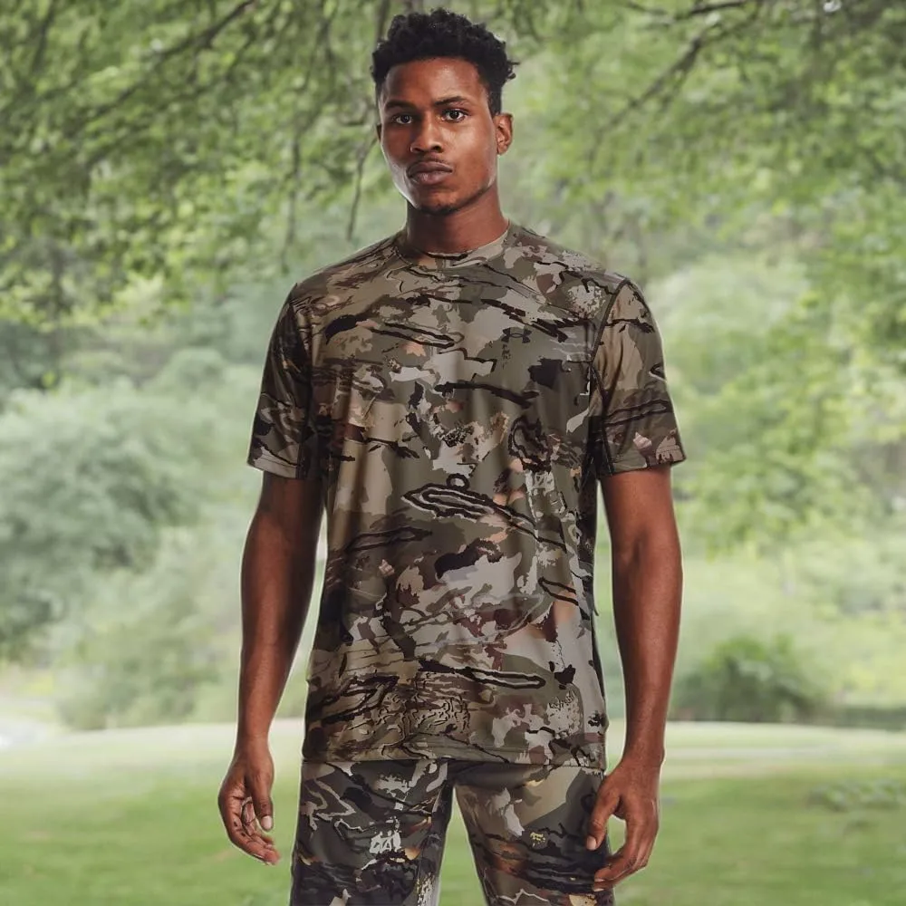 UNDER ARMOUR Men's Iso-Chill Brushline Short Sleeve T-Shirt