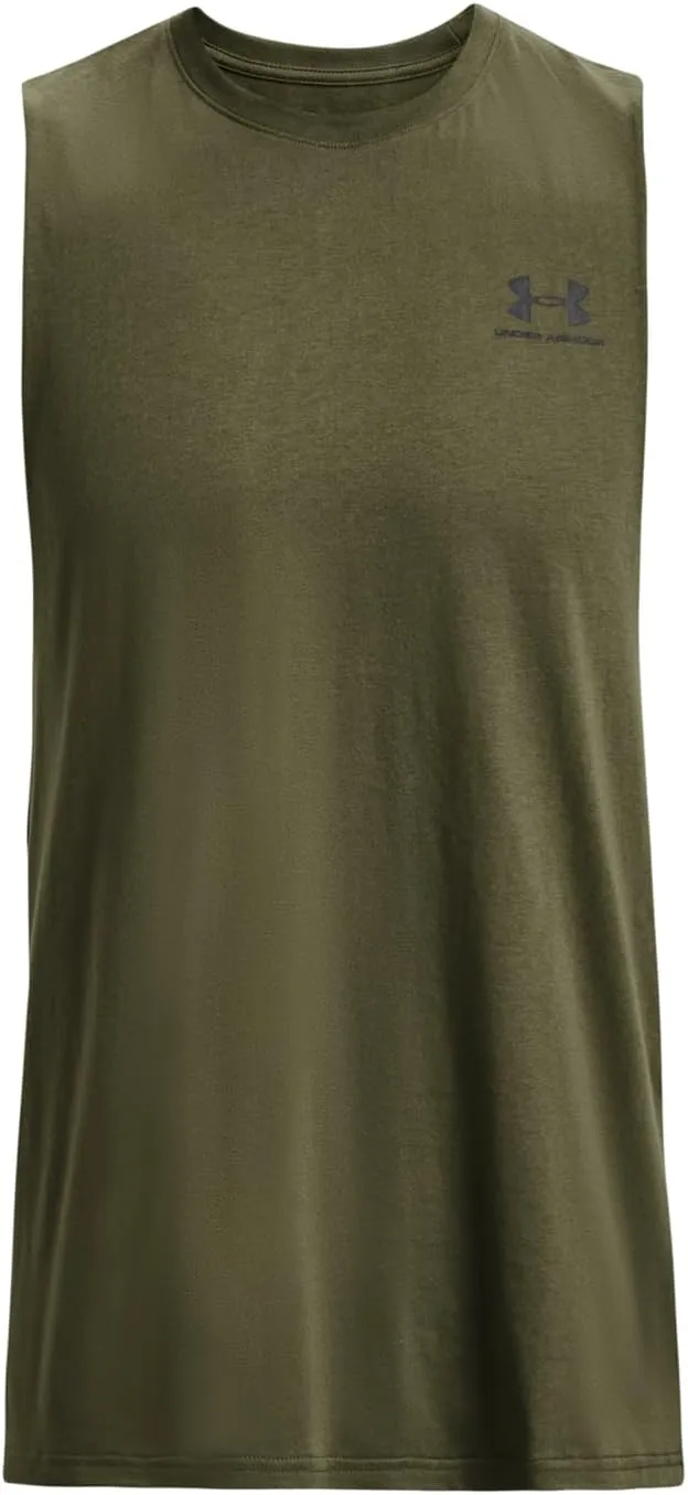 Under Armour Men's Sportstyle Left Chest Cut-Off T-Shirt