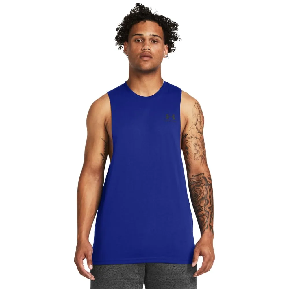 Under Armour Men's Sportstyle Left Chest Cut-Off T-Shirt