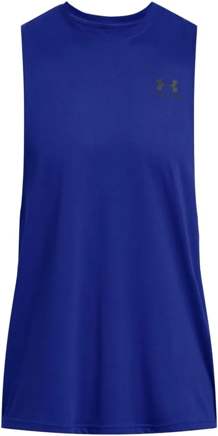 Under Armour Men's Sportstyle Left Chest Cut-Off T-Shirt