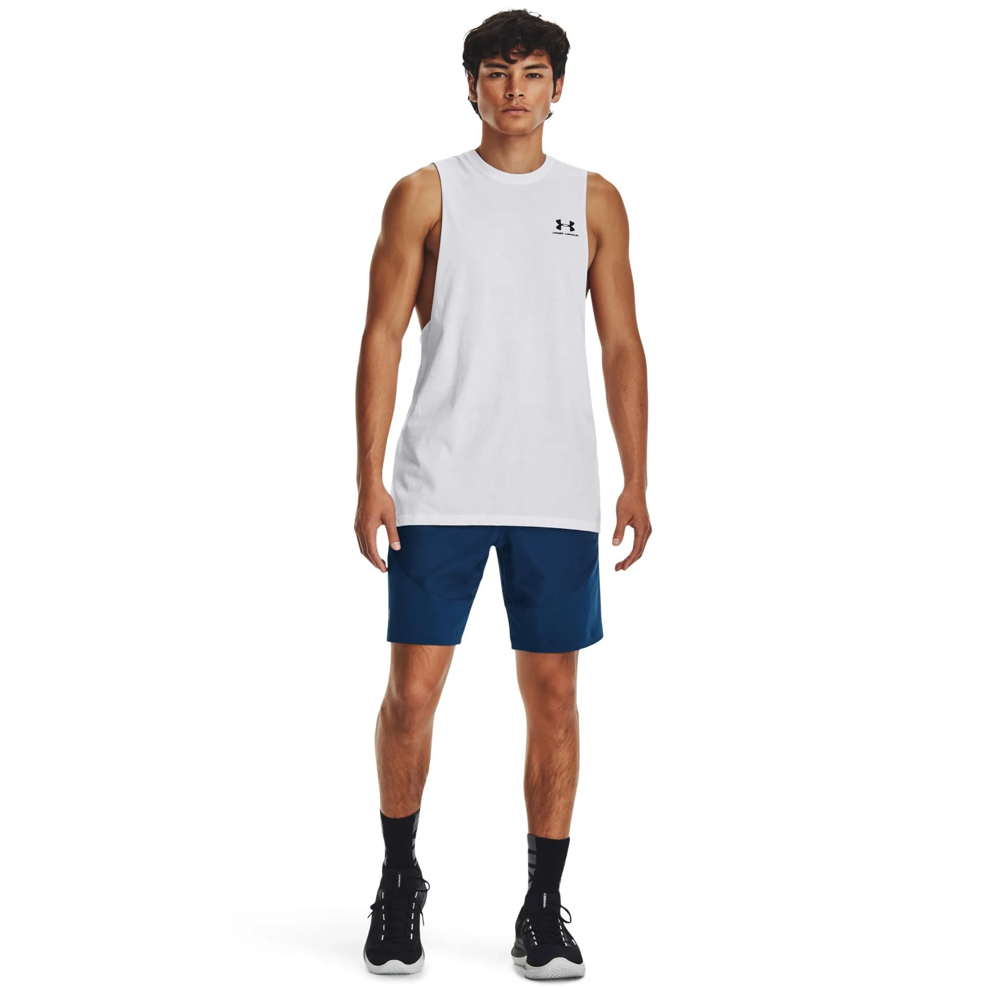 Under Armour Men's Sportstyle Left Chest Cut-Off T-Shirt