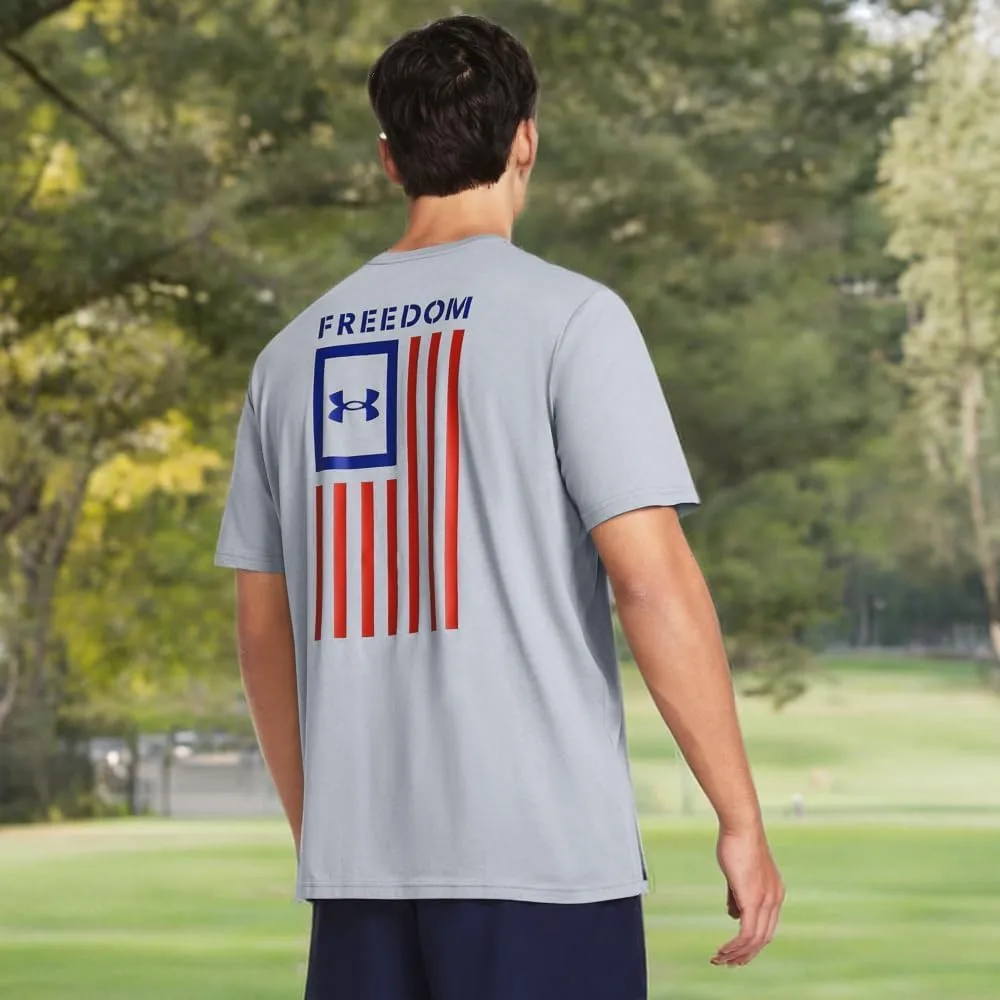 Under Armour Men's New Freedom Flag Graphic T-Shirt