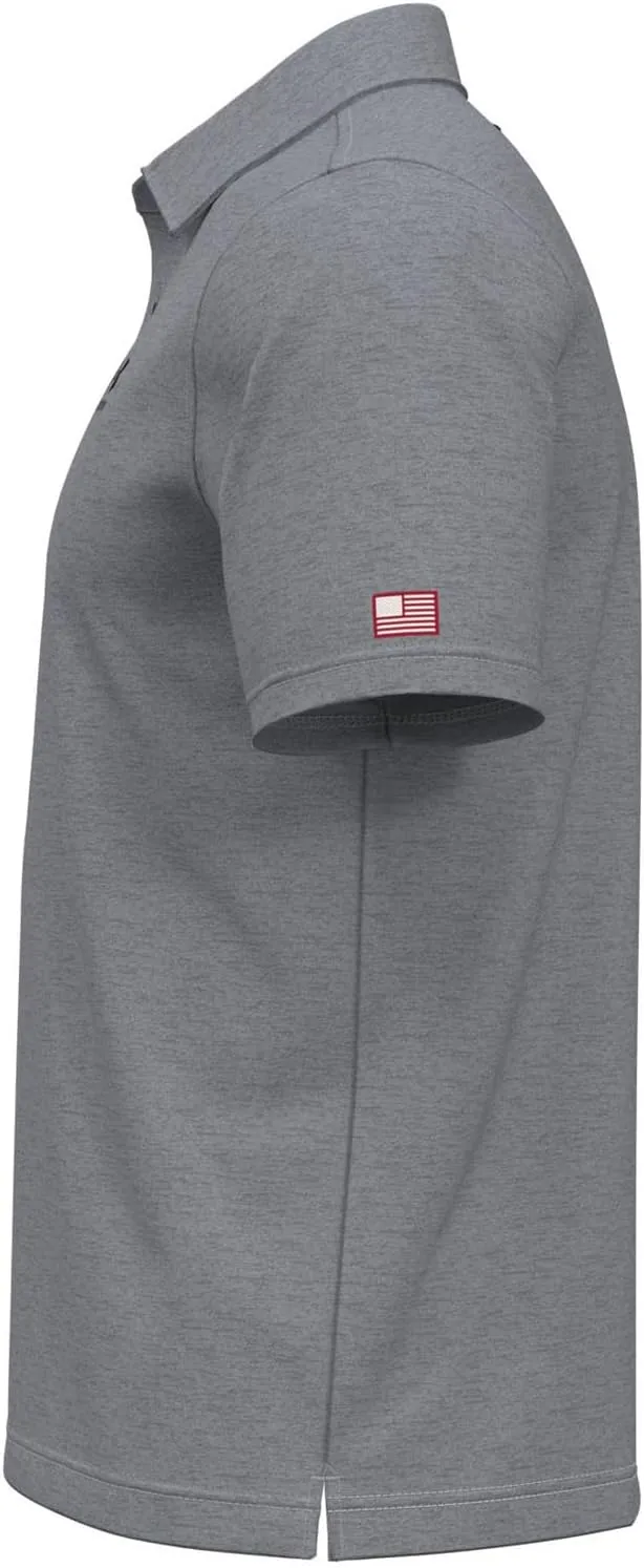 Under Armour Men's UA Tee to Green Freedom Polo
