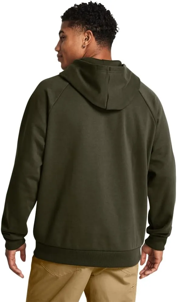 Under Armour Men's Rival Fleece Antler Wordmark Hoodie