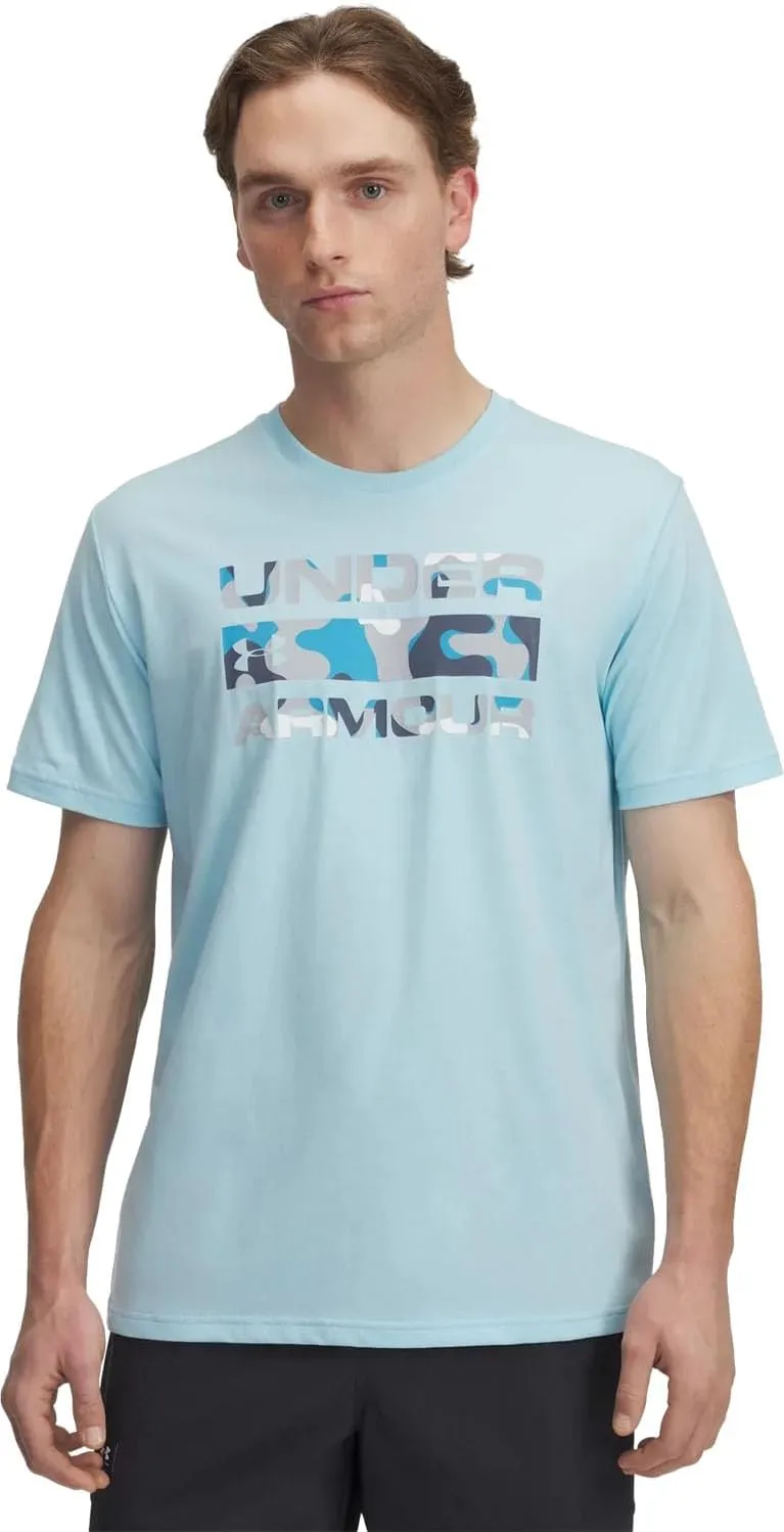 Under Armour Men's Stacked Logo Fill Short-Sleeve T-Shirt