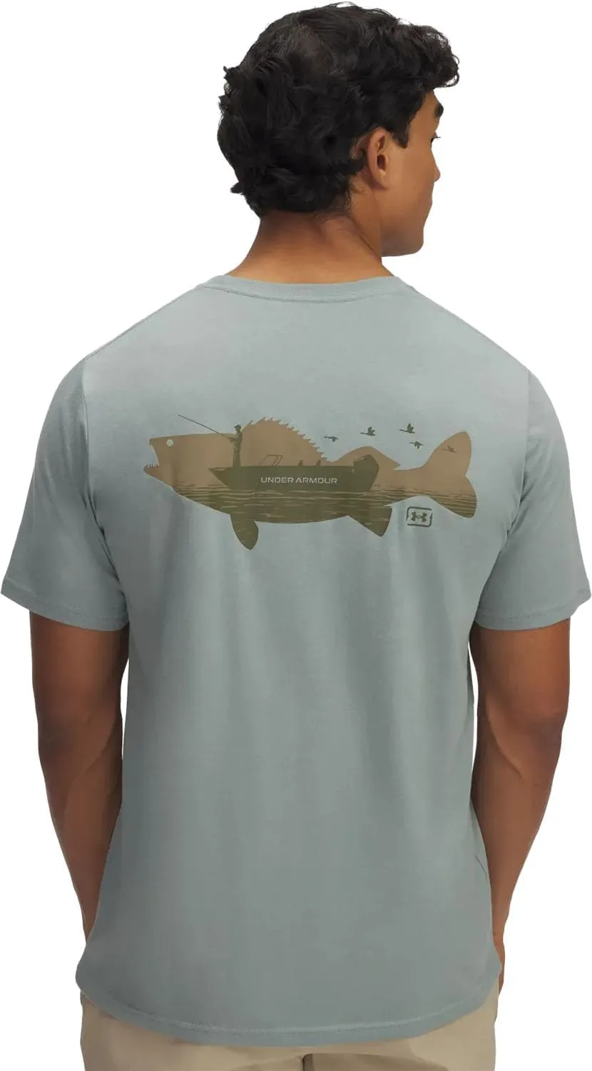 Under Armour Men's Walleye Short Sleeve Graphic T-Shirt