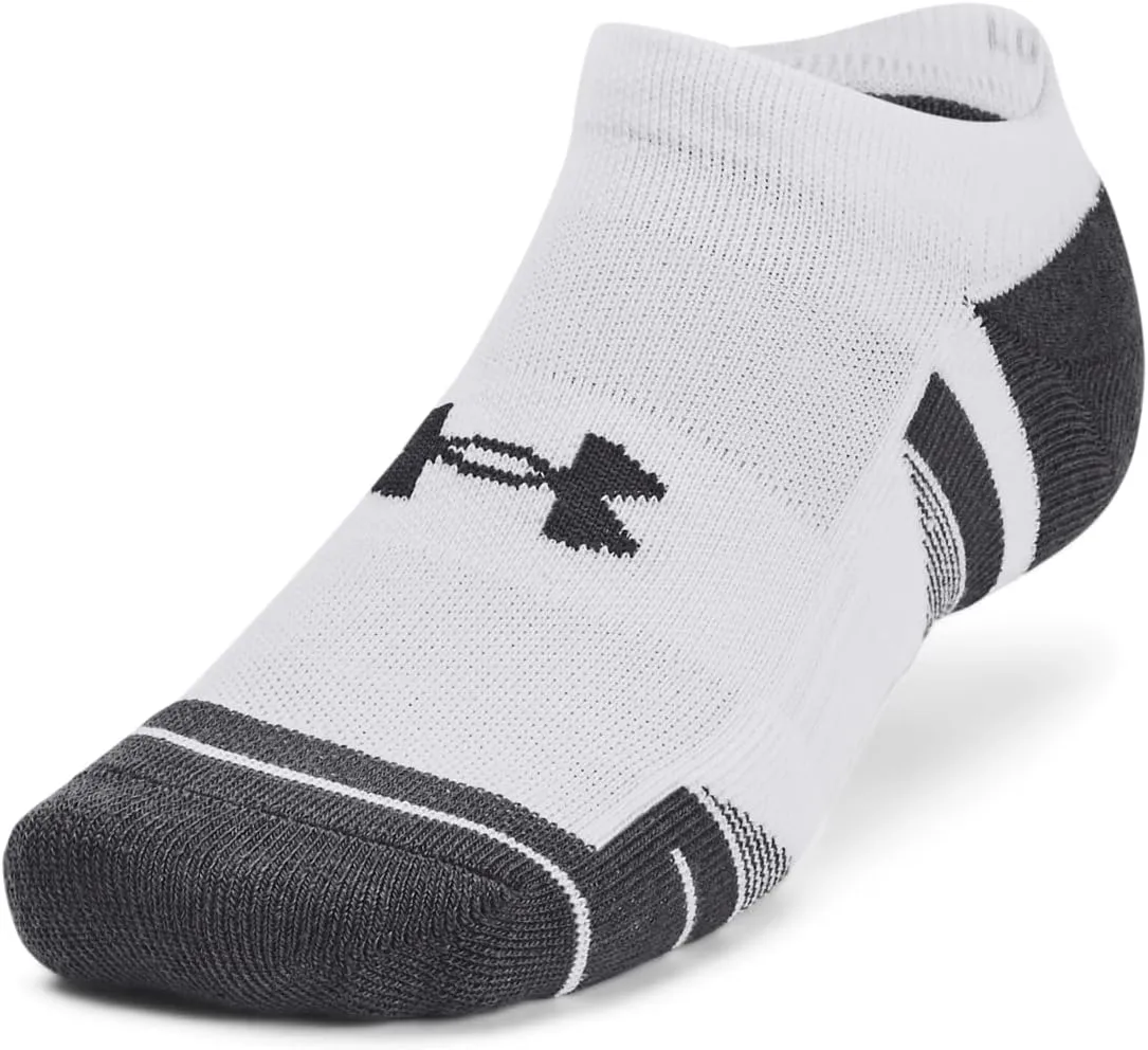 UNDER ARMOUR Unisex UA Performance Tech No Show Socks 3-Pack