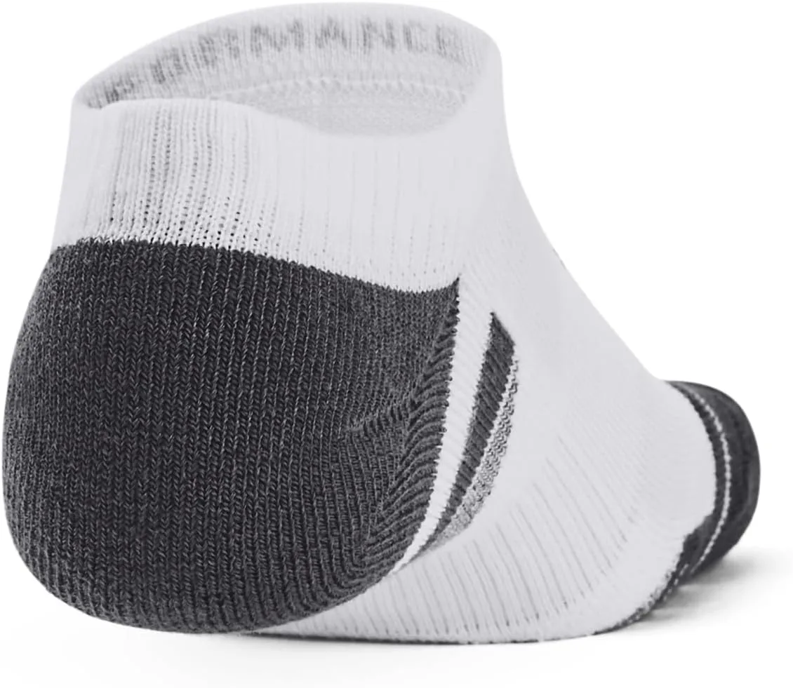 UNDER ARMOUR Unisex UA Performance Tech No Show Socks 3-Pack