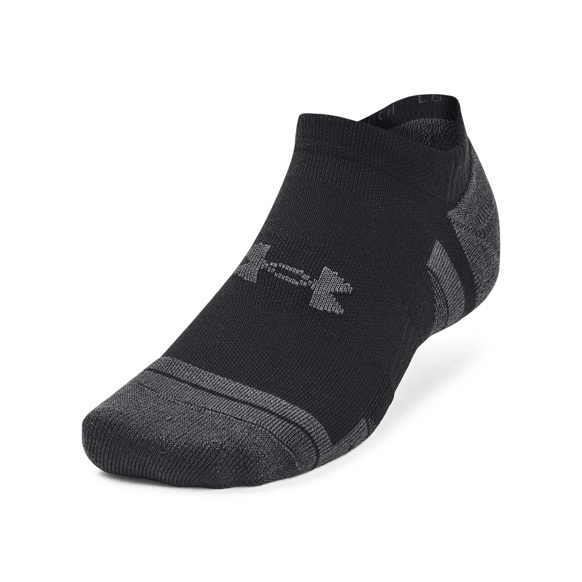 UNDER ARMOUR Unisex UA Performance Tech No Show Socks 3-Pack