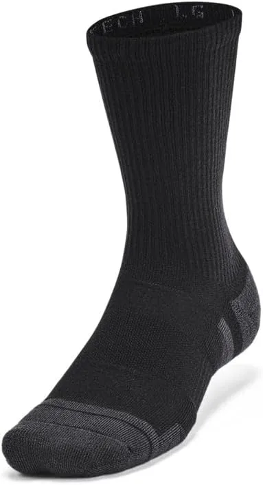 UNDER ARMOUR Unisex Performance Tech Crew Socks