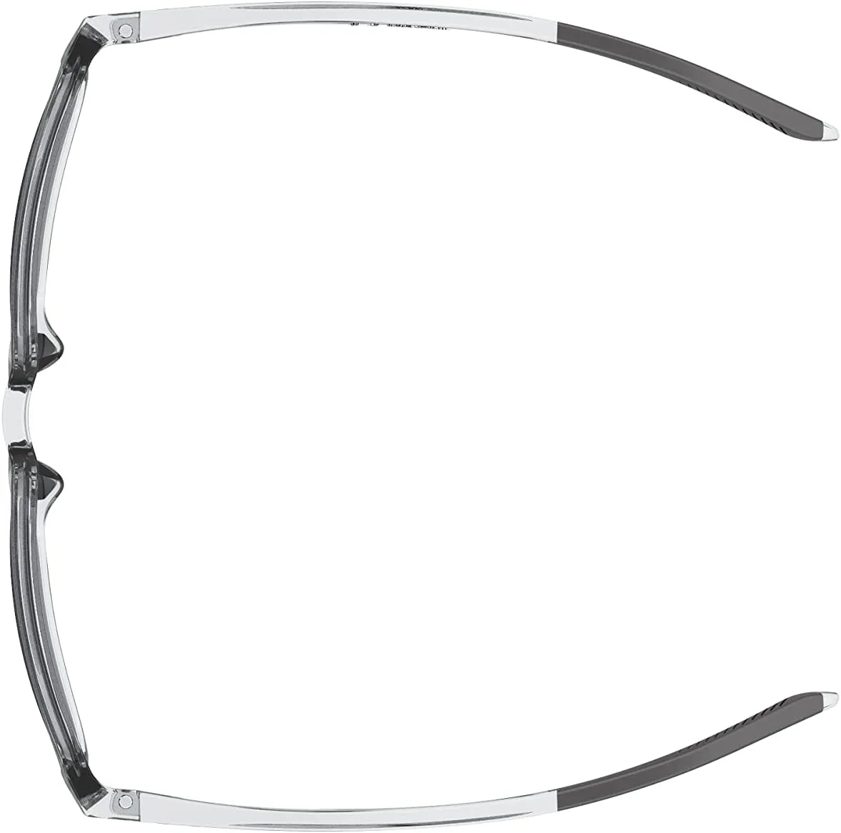 Under Armour Men's Ua Assist 2 Rectangular Sunglasses Crystal/Silver Multilayer 57 Millimeters