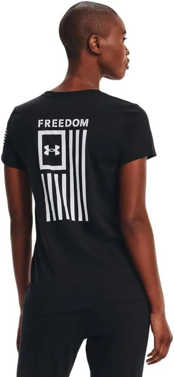 Under Armour Women's New Freedom Flag T-Shirt