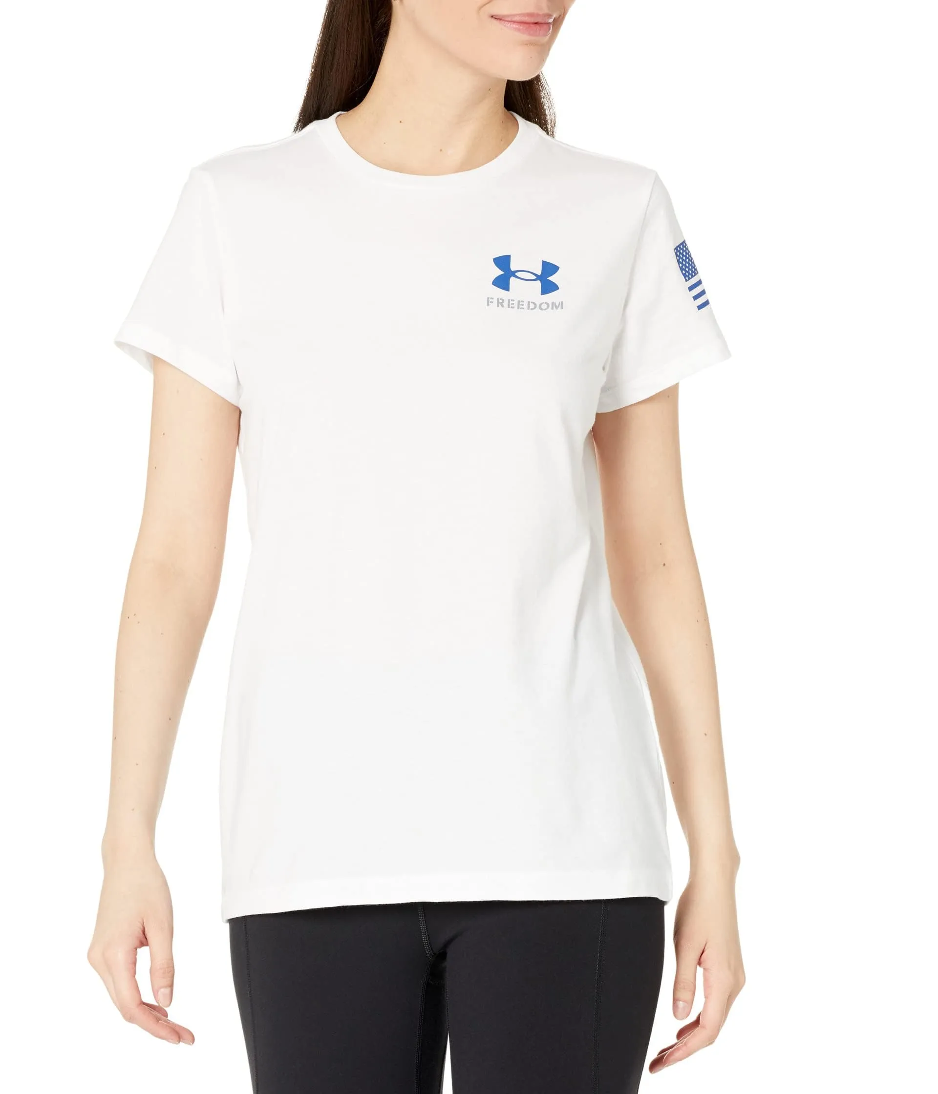 Under Armour Women's New Freedom Flag T-Shirt