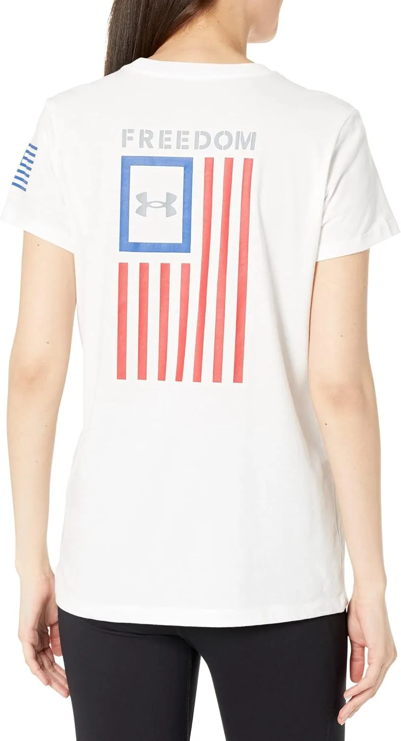 Under Armour Women's New Freedom Flag T-Shirt