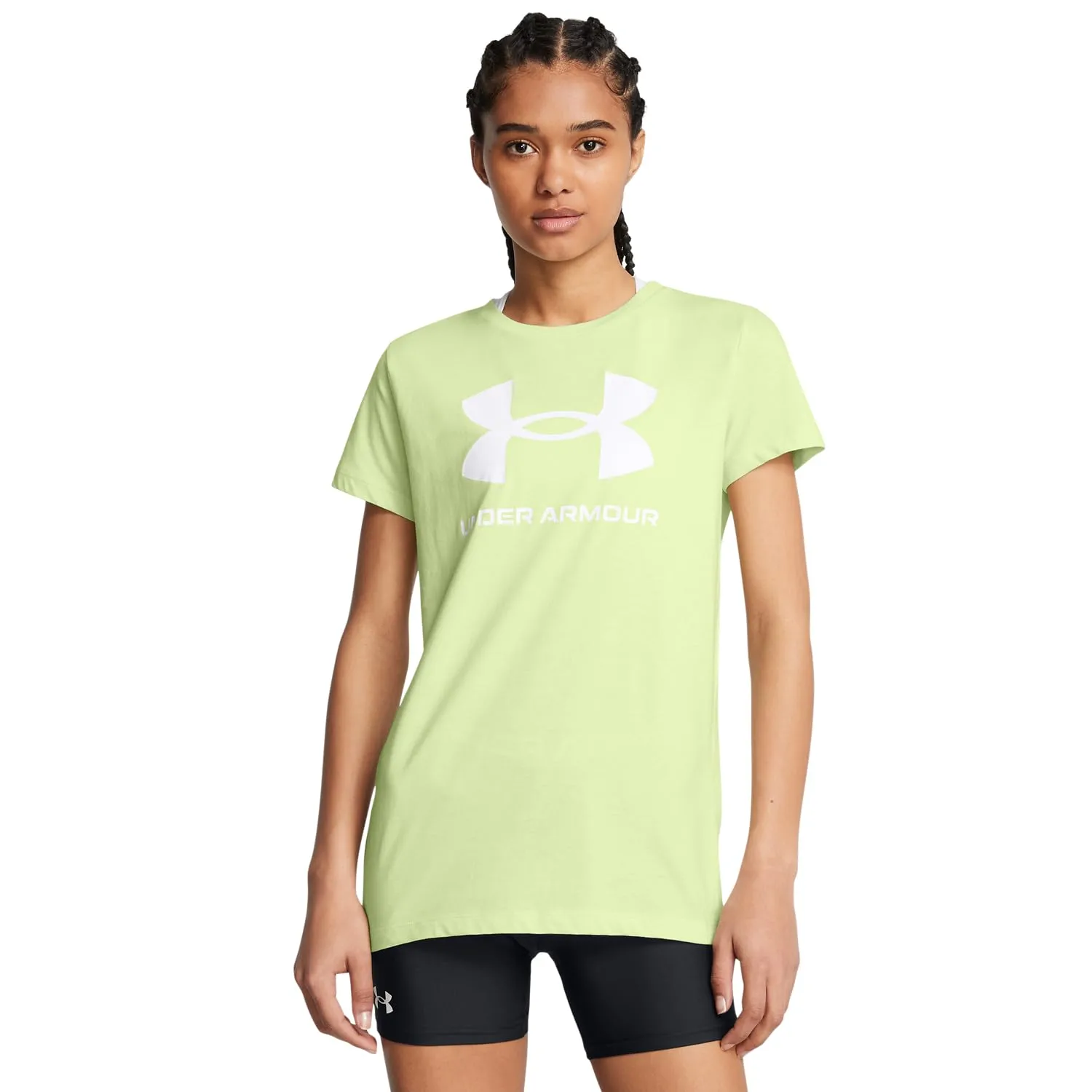 Under Armour Women's Live Sportstyle Graphic Short Sleeve Crew Neck T-Shirt