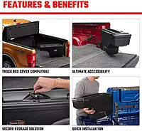 RealTruck UnderCover SwingCase Truck Bed Storage Box SC104P Fits 2019-2025 Chevy/GMC 1500