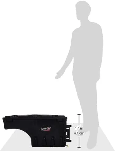 RealTruck UnderCover SwingCase Truck Bed Storage Box Fits 2019 - 2025 Dodge Ram 1500/2500