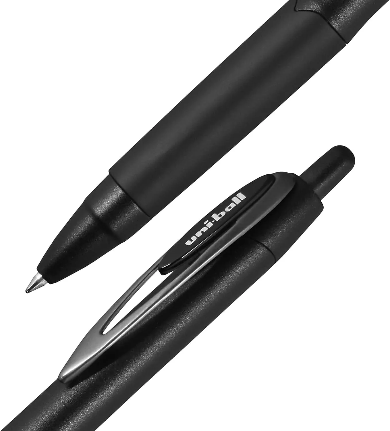 uni-ball 207 Plus+ Gel Pen - 0.7 mm Medium - Retractable - Black - Dozen