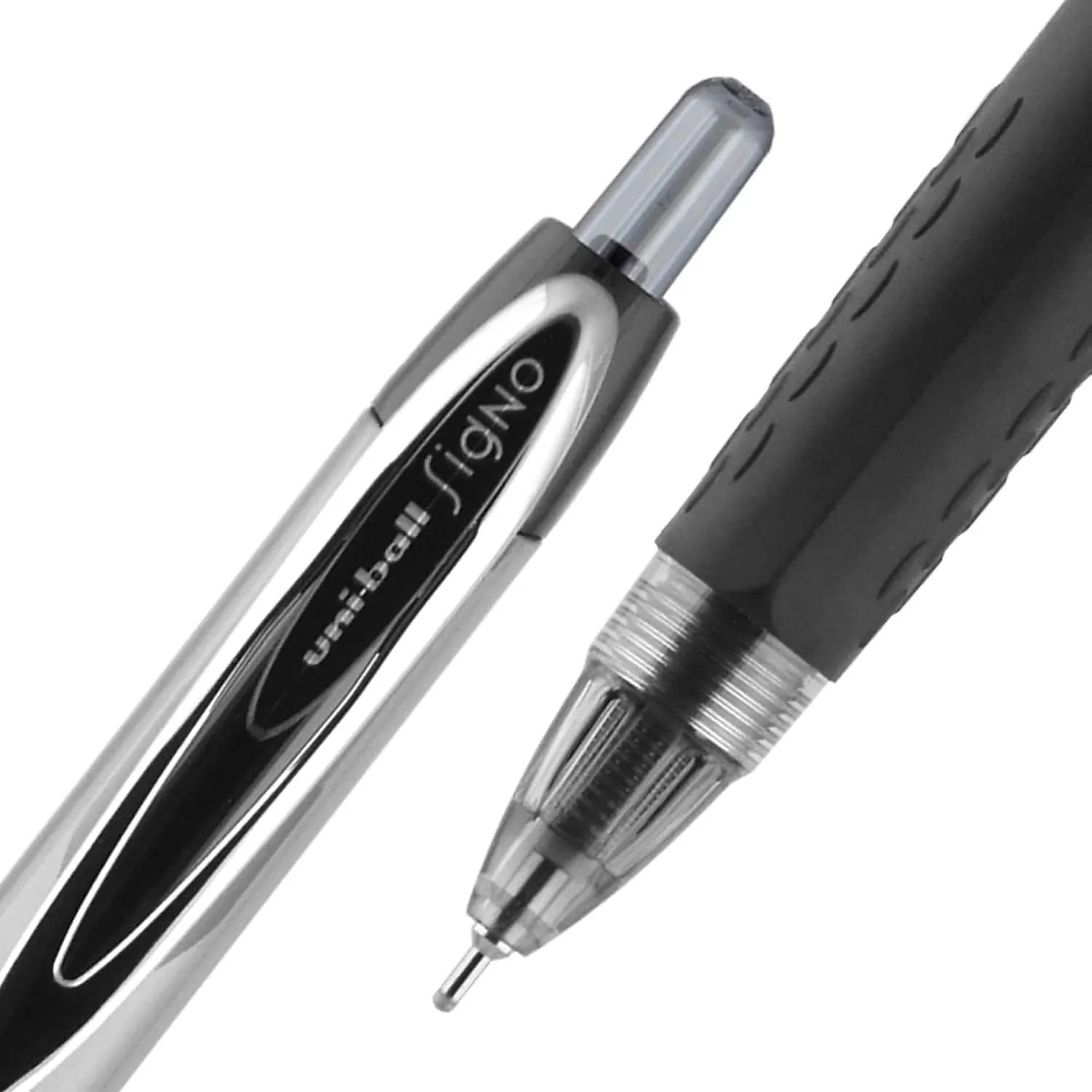 uni-ball 207 Retractable Gel Pens, 0.7 mm Needle Point, Pack of 12