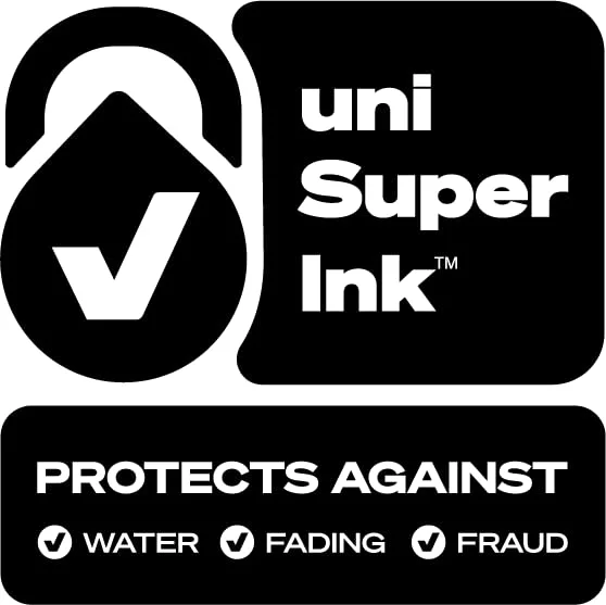 uni-ball® 207™ Retractable Fraud Prevention Gel Pens, Micro Point, 0.5 mm, Black Barrels, Black Ink, Pack Of 12 Black 1 Count (Pack of 12)