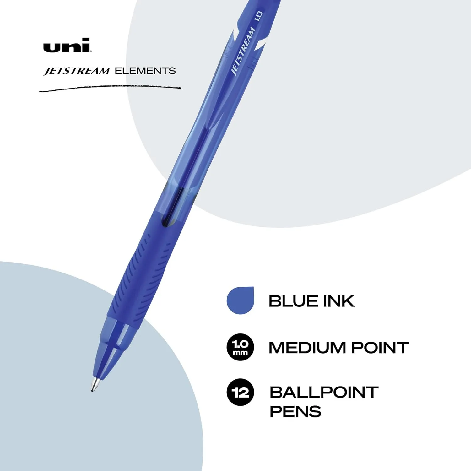 UNI-BALL Jetstream Elements Retractable Ballpoint Pens