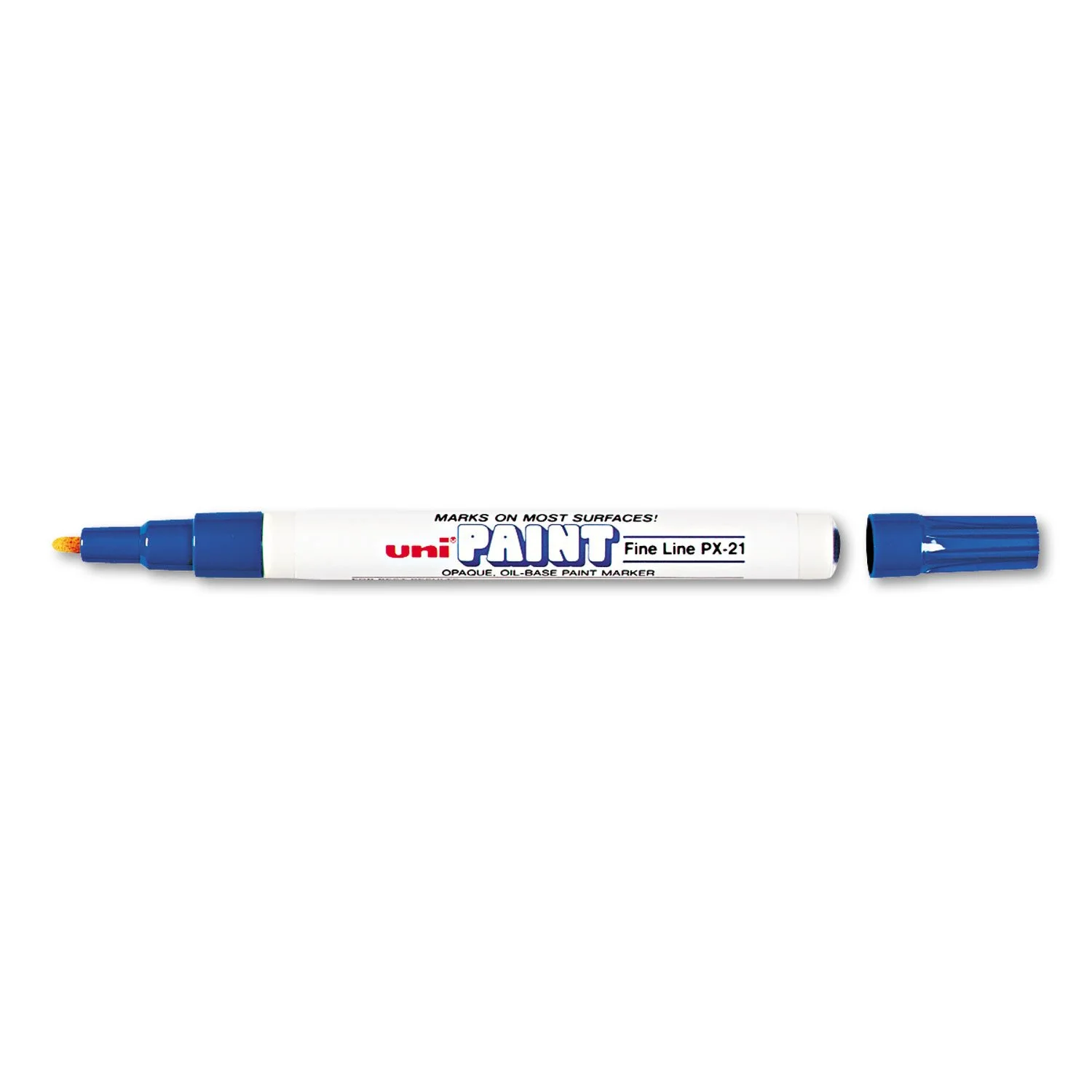uni-ball Oil-Base Fine Tip uni Paint Marker - Blue (1 Count)