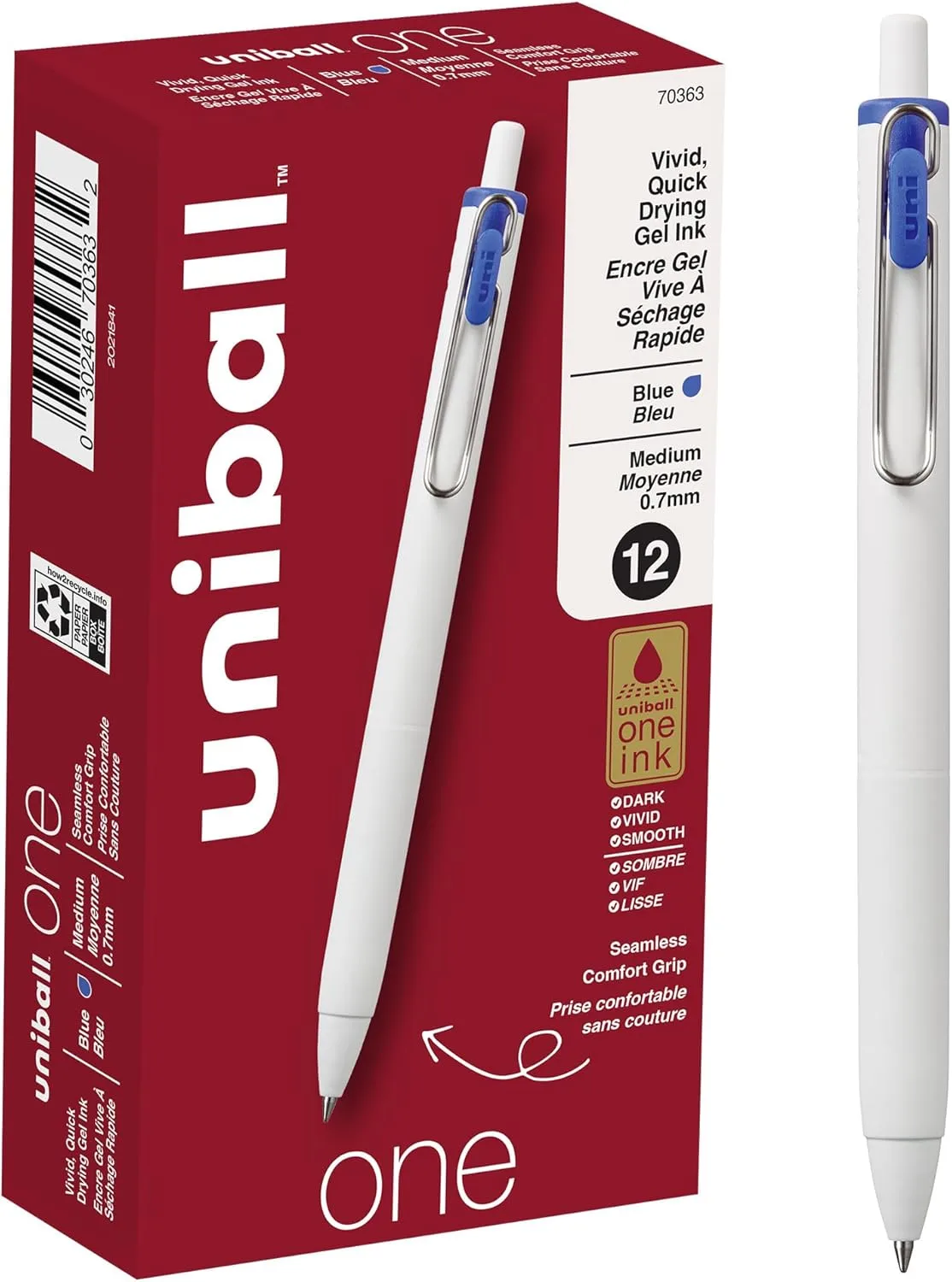 UNIBALL uniONE Retractable Gel Pens