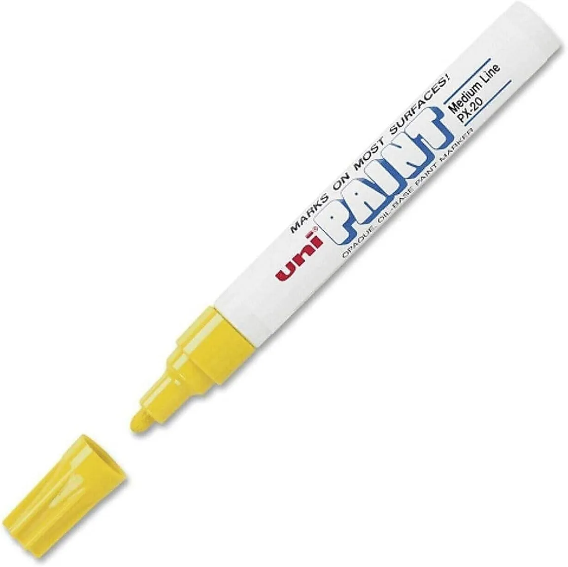 uni-ball Uni-Paint Oil-Base Medium Line Marker - Yellow